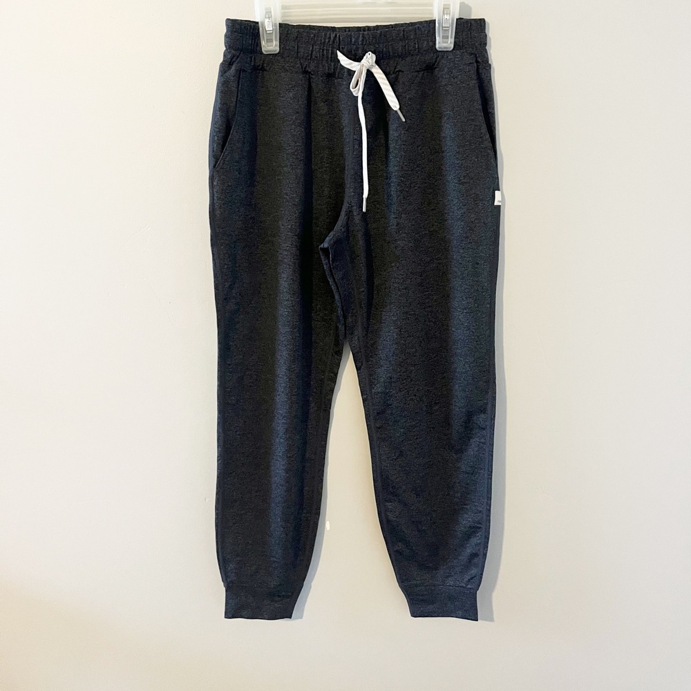 Vuori Performance Joggers Charcoal Heather Gray Slim Fit XS VW303